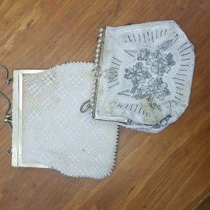 Set 2 vintage clutch